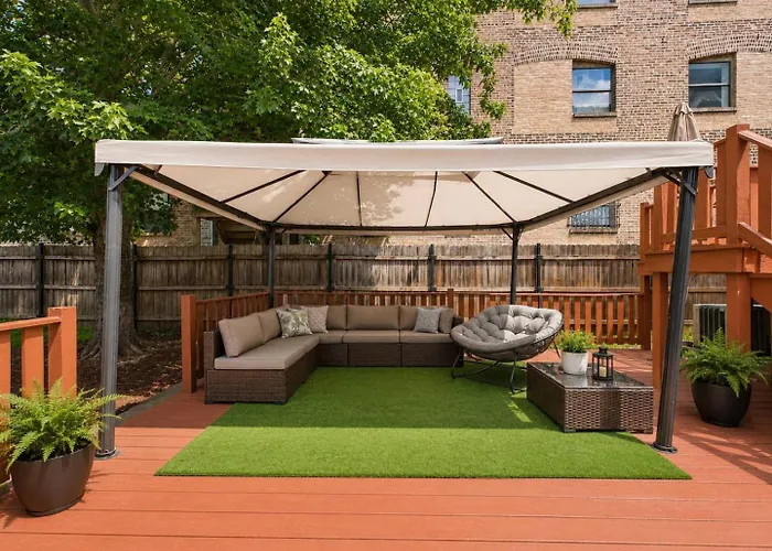 Ferienhaus Private Yard Near & Obama Center Chicago